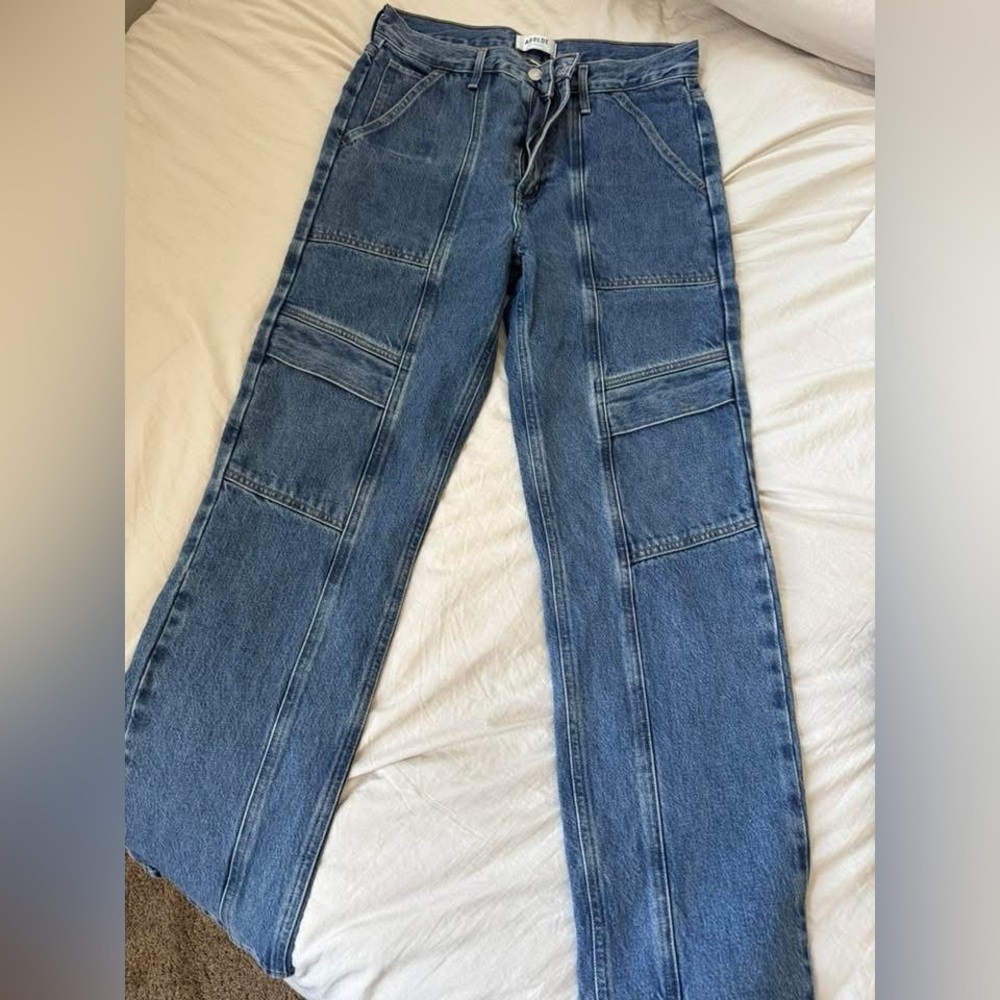 AGOLDE cooper cargo high rise jeans